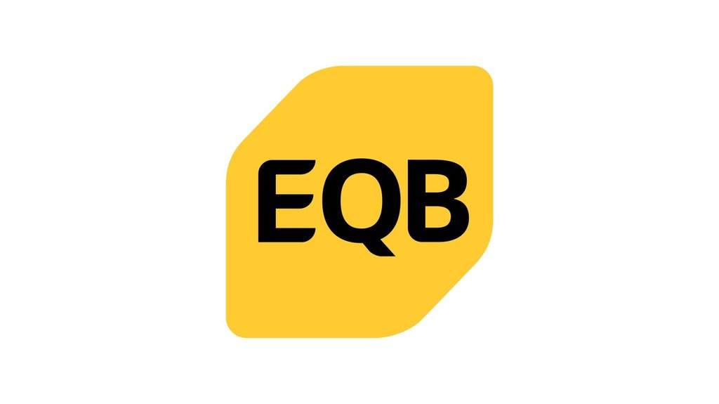 The logo of EQB Inc. is shown. THE CANADIAN PRESS/Handout — EQB Inc. (Mandatory Credit).