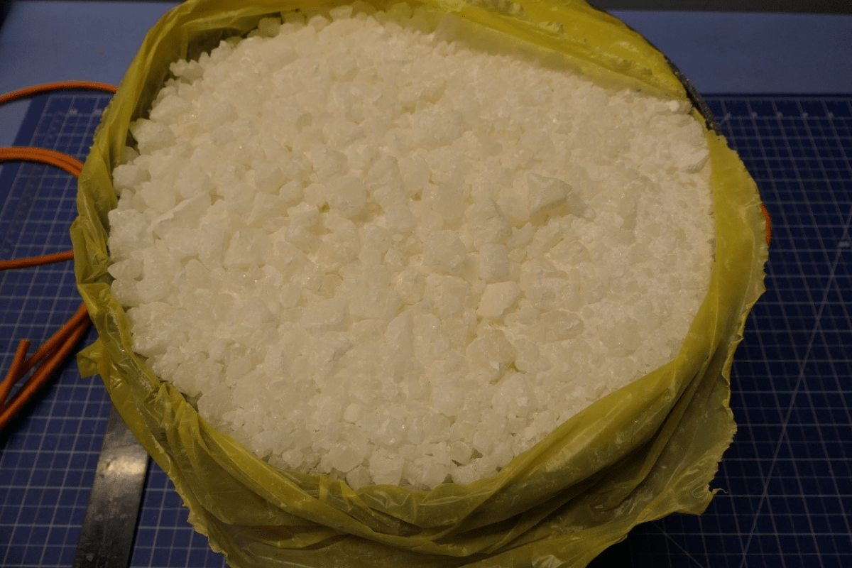 A photo provided by Calgary police shows some of the drugs Canadian authorities seized at the Calgary airport recently while acting on a tip from police in Germany.
