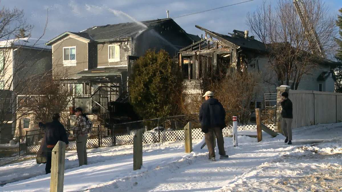 CFD spoksperson Alex Kwan said initial reports were that the fire originated on the outside of one of the homes, but two fire investigators have been called in to help determine exactly where and how the fire started.