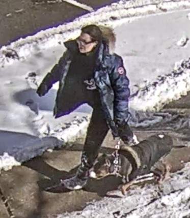 Patrycja Siarek and her dog are pictured in a file photo released by Toronto police when they were searching for her following a dog attack.