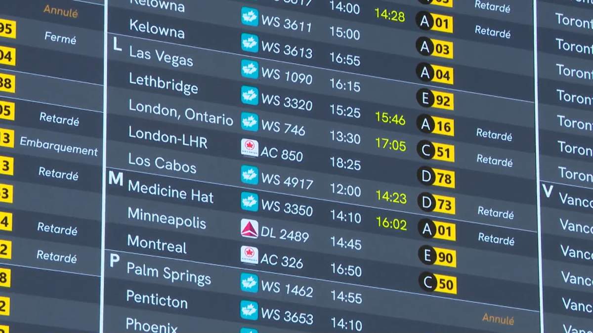 Airport officials also recommend checking the status of your flight before heading to the airport and then getting to the airport early.