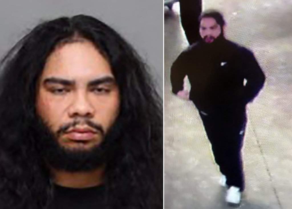 Steven Alexander Guzman Marroquin, 32, of Toronto, is shown in this composite of handout photos released by the Toronto Police Service. THE CANADIAN PRESS/Handout - Toronto Police Service (Mandatory Credit).