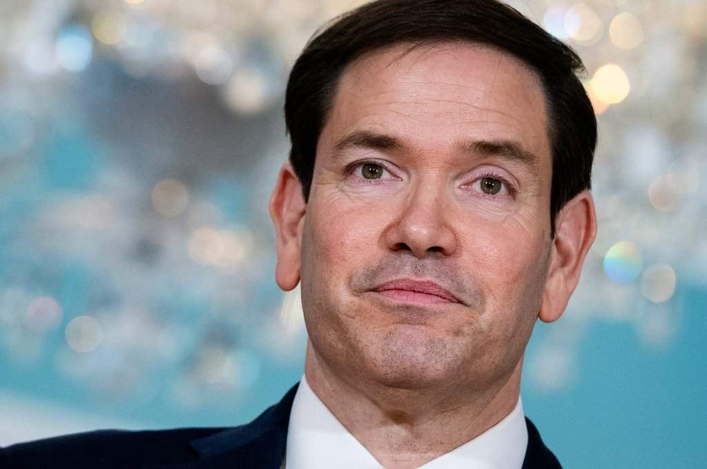 Secretary of State Marco Rubio makes a statement to reporters while meeting with Armenian Foreign Minister Ararat Mirzoyan at the State Department in Washington, Tuesday, Jan. 13, 2026. (AP Photo/Cliff Owen).
