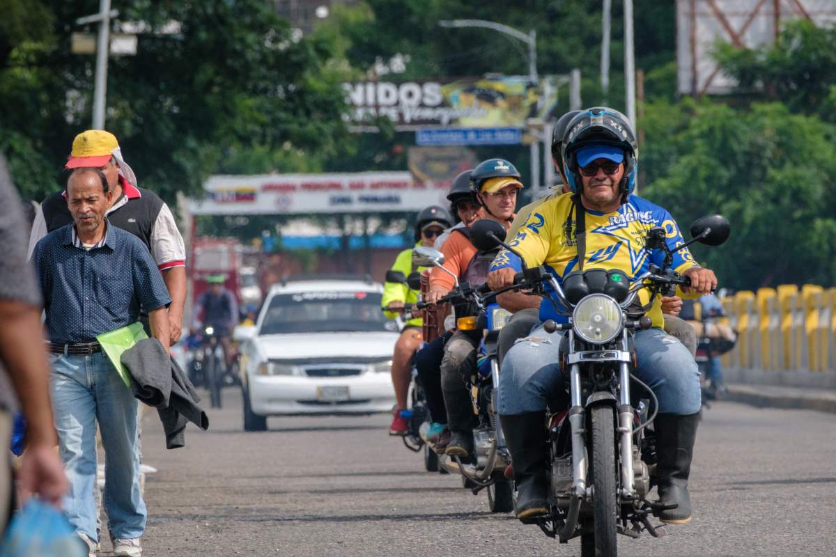 The Colombian border city of Cúcuta. Thousands of Venezuelans cross into Colombia every day.