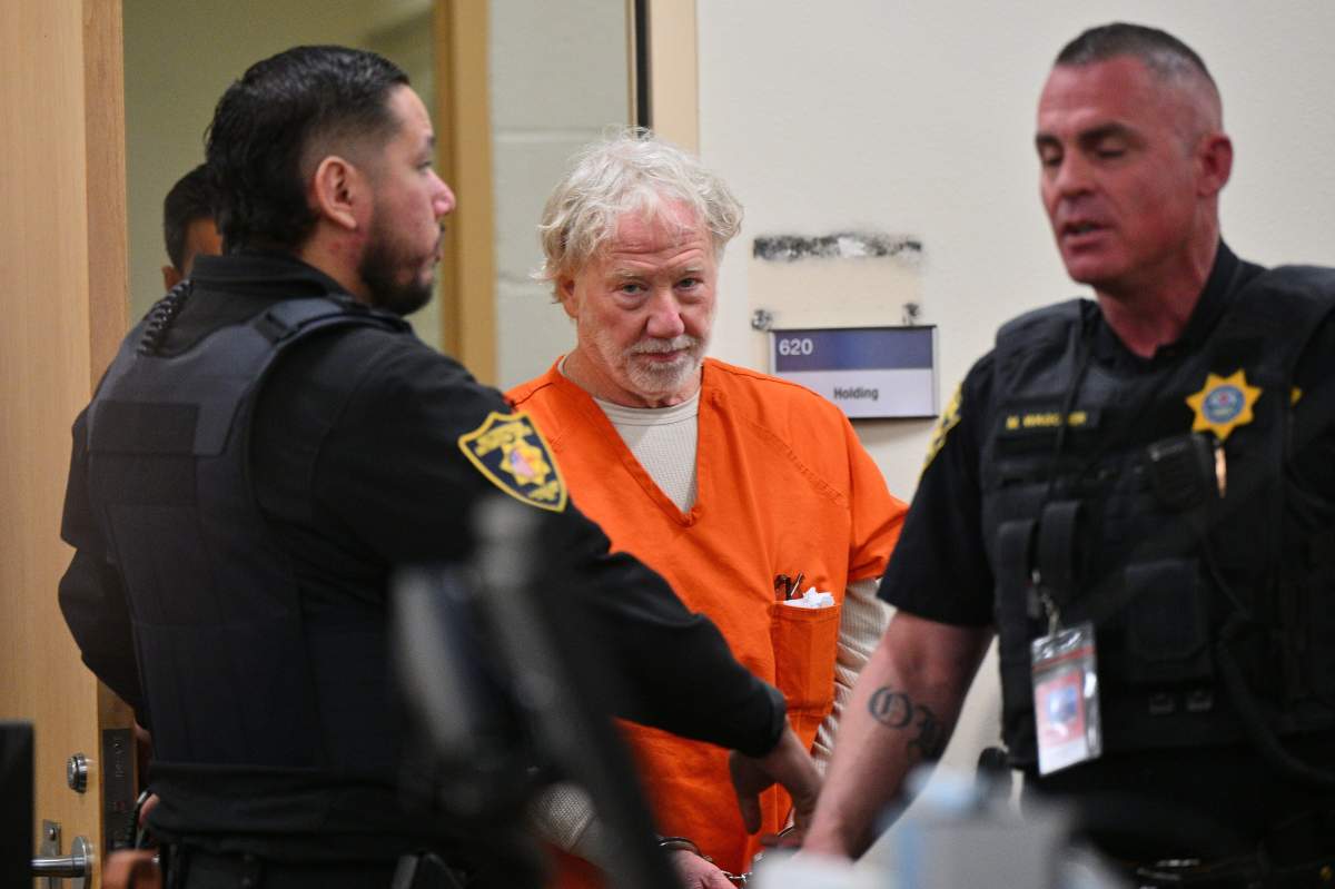 Director and actor Timothy Busfield arrives for a hearing in the Second District Judicial Court at the Bernalillo County Courthouse Tuesday, Jan. 20, 2026, in Albuquerque, N.M.