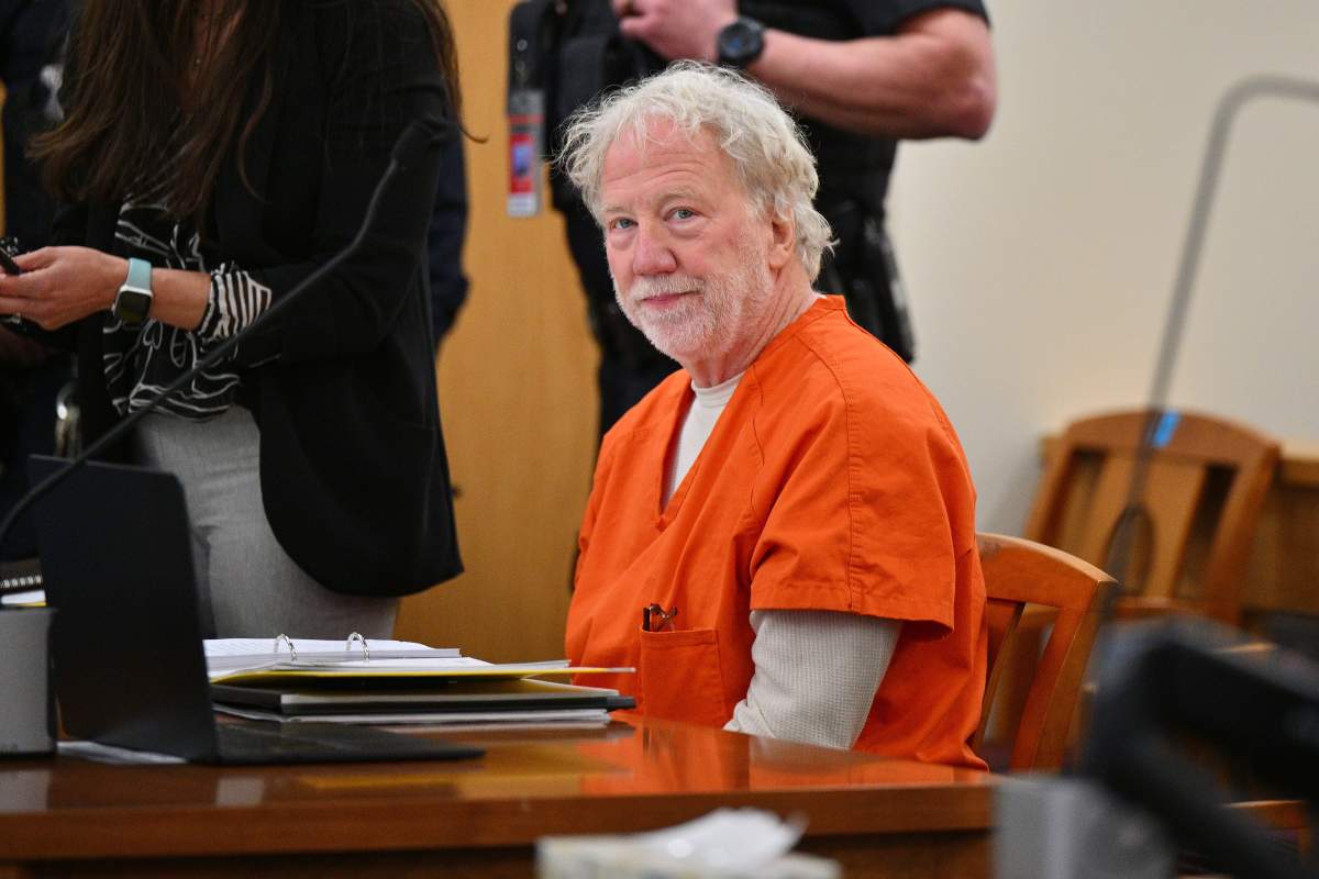 Director and actor Timothy Busfield looks on before a hearing in the Second District Judicial Court at the Bernalillo County Courthouse, Tuesday, Jan. 20, 2026, in Albuquerque, N.M.