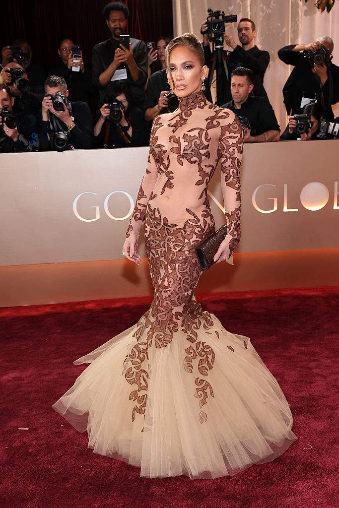 Jennifer Lopez attends the 83rd Annual Golden Globe Awards.