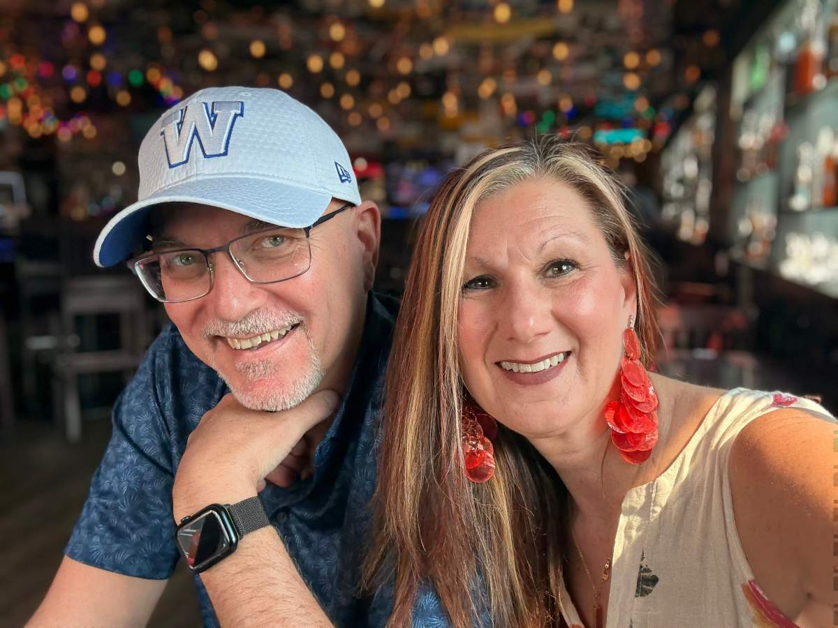 Darren and Diane Stevenson are high school sweethearts and have been together for 44 years.