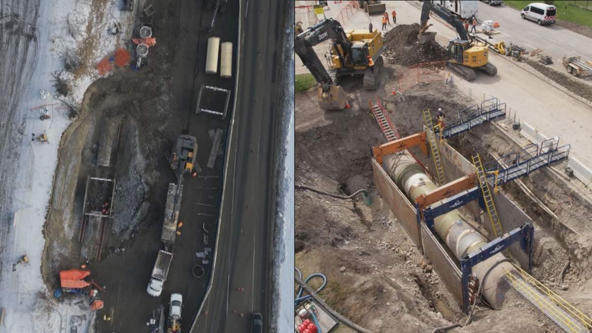 The Bearspaw feeder main, which carries 60 per cent of Calgary's drinking water, has suffered two 'catastrophic' breaks in less than two years.