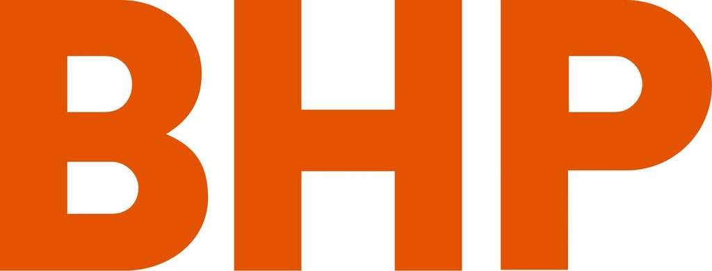 The logo for BHP Group Ltd. is shown in this undated handout photo. THE CANADIAN PRESS/Handout (Mandatory Credit).