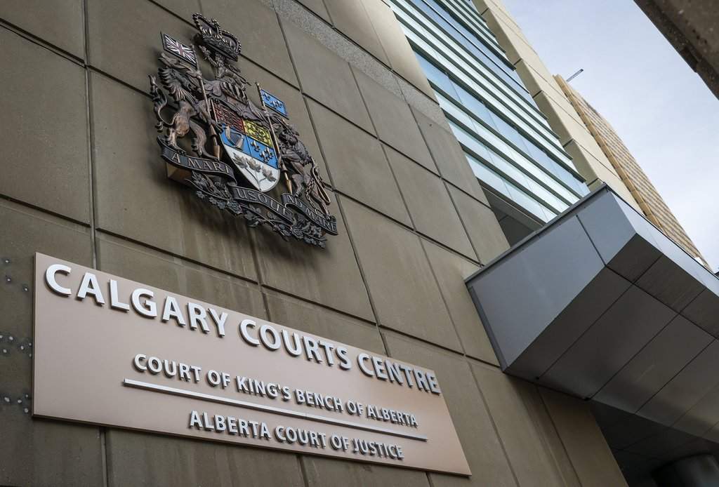 The Calgary Courts Centre pictured in Calgary, Monday, May 6, 2024.