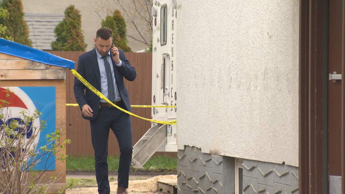The crime scene on Edison Avenue, where Rebecca Contois’ partial remains were found in May 2022.