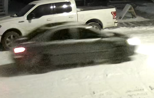 Calgary police have released this image of a vehicle believed involved in a shooting in the community of Redstone and linked to the ongoing extortion threats against members of the South Asian community.