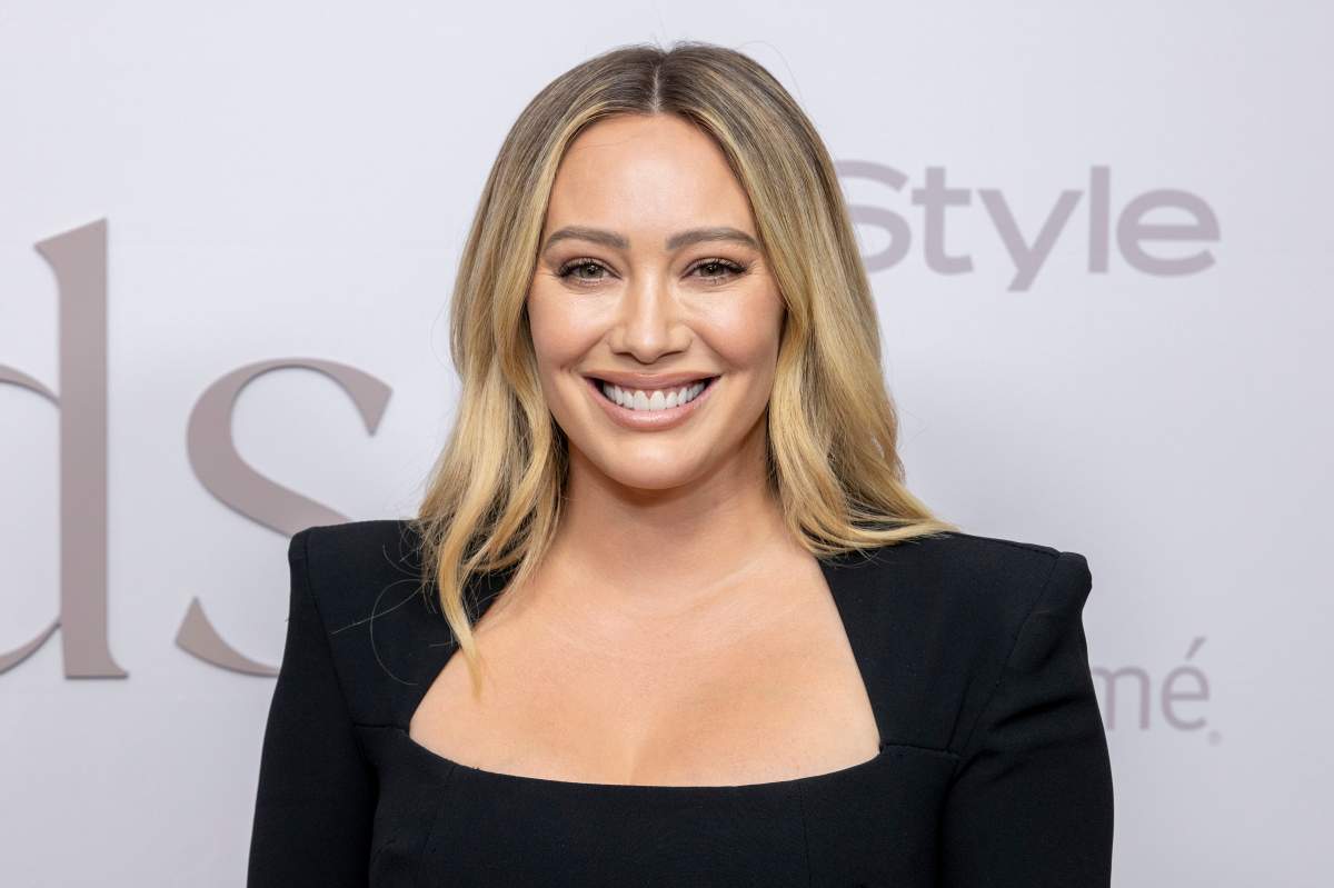 Hilary Duff arrives at the InStyle Imagemaker Awards on Thursday, Oct. 24, 2024, in Los Angeles.