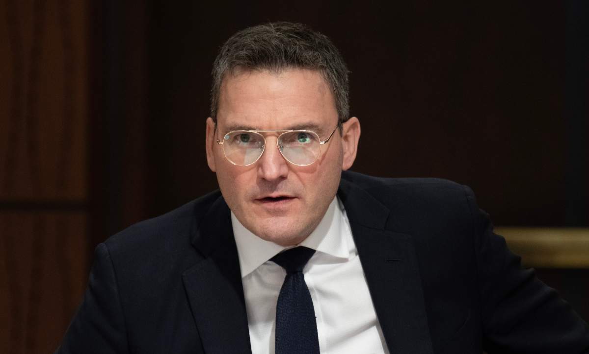 Evan Solomon, Minister of Artificial Intelligence and Digital Innovation, appears at committee on Parliament Hill in Ottawa on Feb. 2, 2026. THE CANADIAN PRESS/Adrian Wyld.