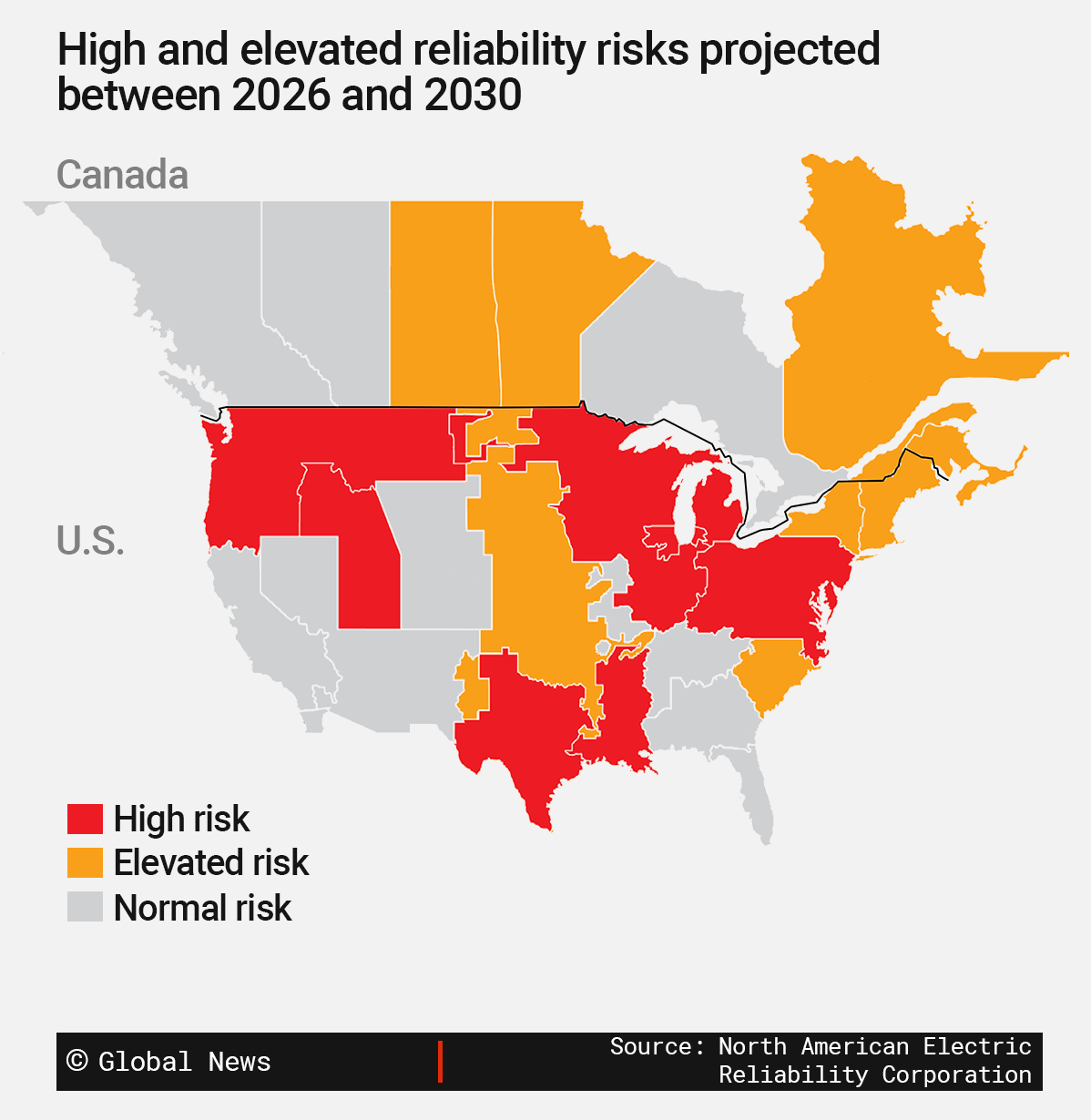 The North American Electric Reliability Corporation’s (NERC) 2025 Long-Term Reliability Assessment.