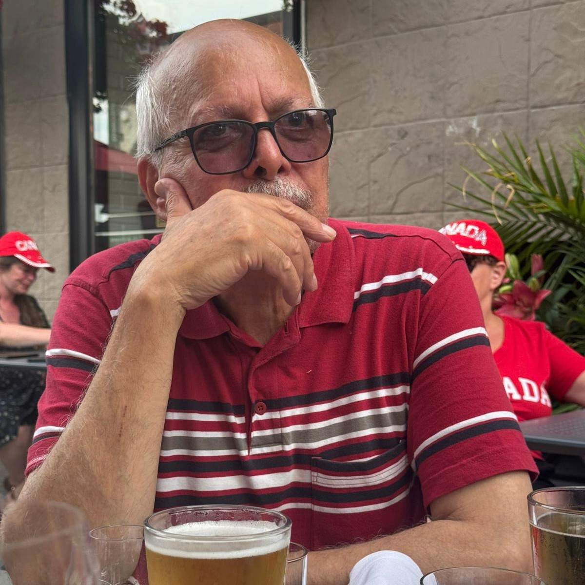 Hossein Naseri, seen here in Canada in 2025, was killed by Iran’s regime forces on Jan. 9.
