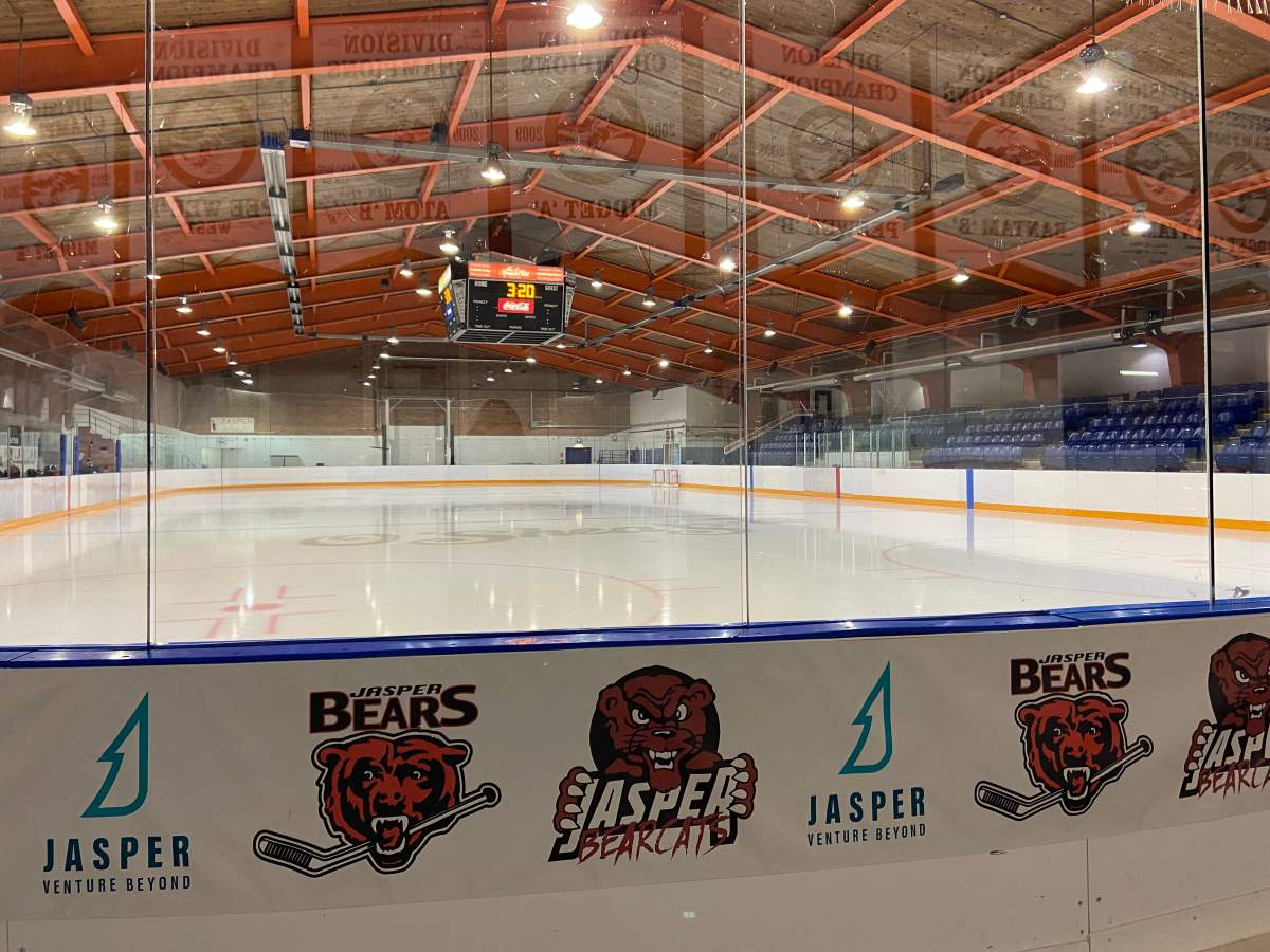 The home of the Jasper Bearcats in Jasper, Alta. on Wednesday, February 25, 2026.