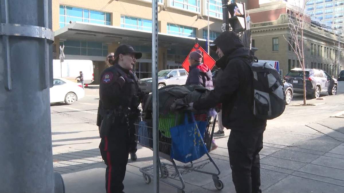 Operation Order also includes connecting people who are living rough or have mental health needs with social agencies such as the Calgary Drop In Centre or Alpha House.