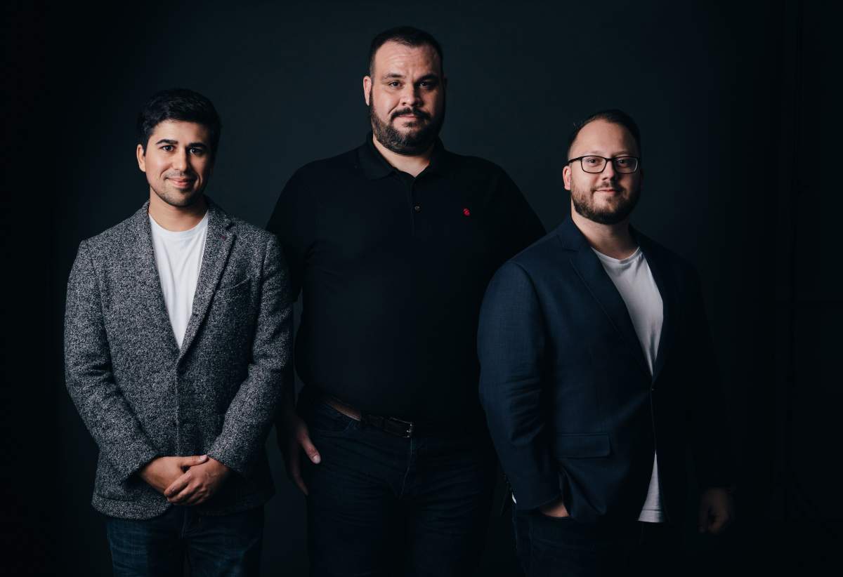 Mike Zouhri (left), one of three founders, said the company’s mission is to improve access to justice for people who may struggle to afford or reach traditional legal services.