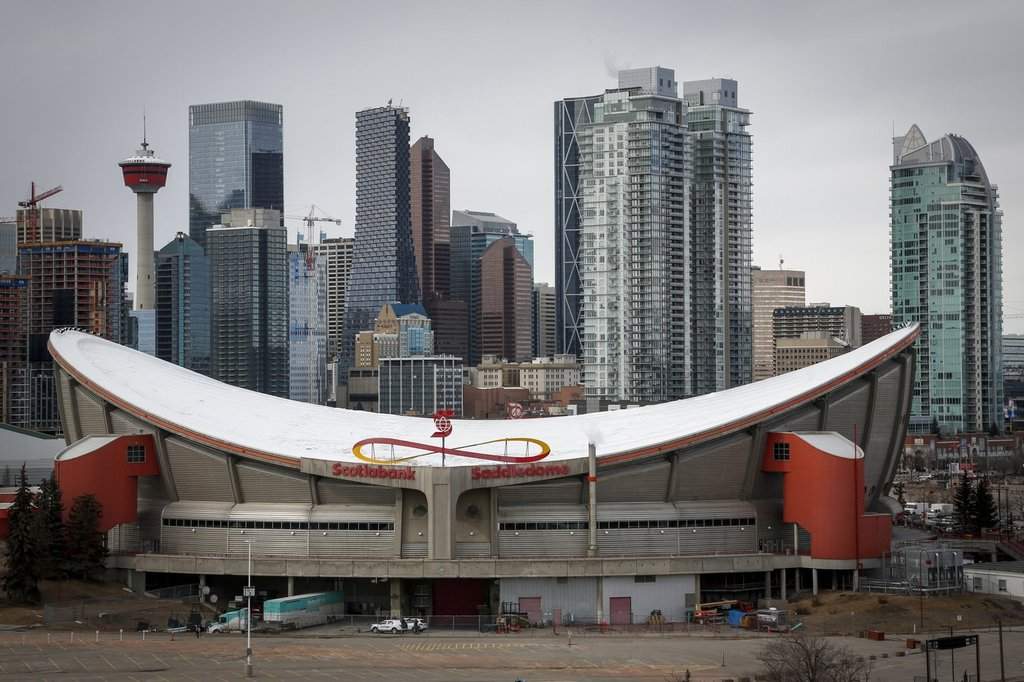 Despite being an outspoken critic of the Saddledome, during negotiations on a new arena for the Flames, NHL Commissioner Gary Bettman shared some fond memories of the building during a visit to Calgary on Tuesday, Mar. 3, 2026.