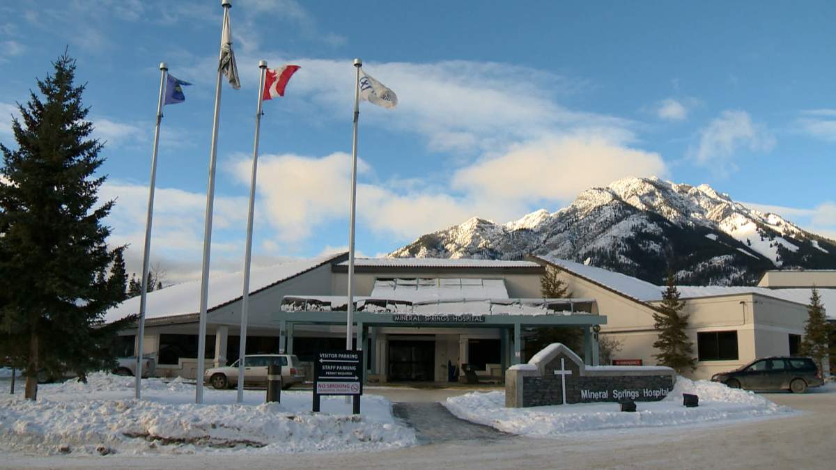 A recent policy change that would have cut off health coverage for some temporary foreign workers in Alberta is being put on hold by the provincial government following pushback from communities such as Banff, home to Mineral Springs Hospital, pictured above.