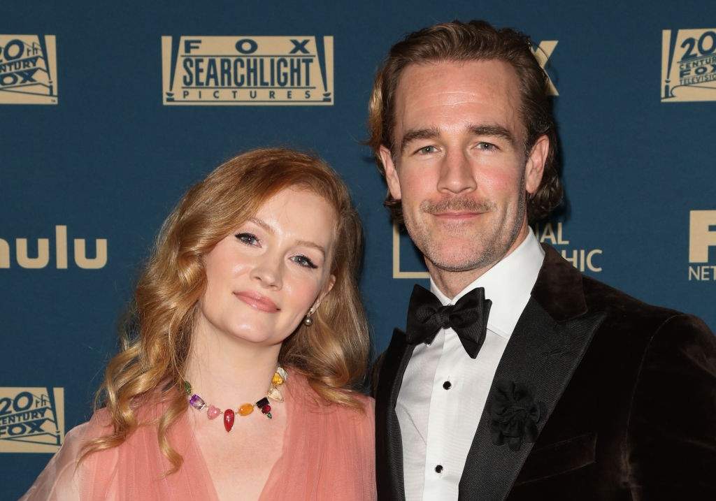 Producer Kimberly Brook (L) and Actor James Van Der Beek (R) attend the Fox, FX and Hulu 2019 Golden Globe Awards after party at The Beverly Hilton Hotel on Jan. 6, 2019 in Beverly Hills, Calif.