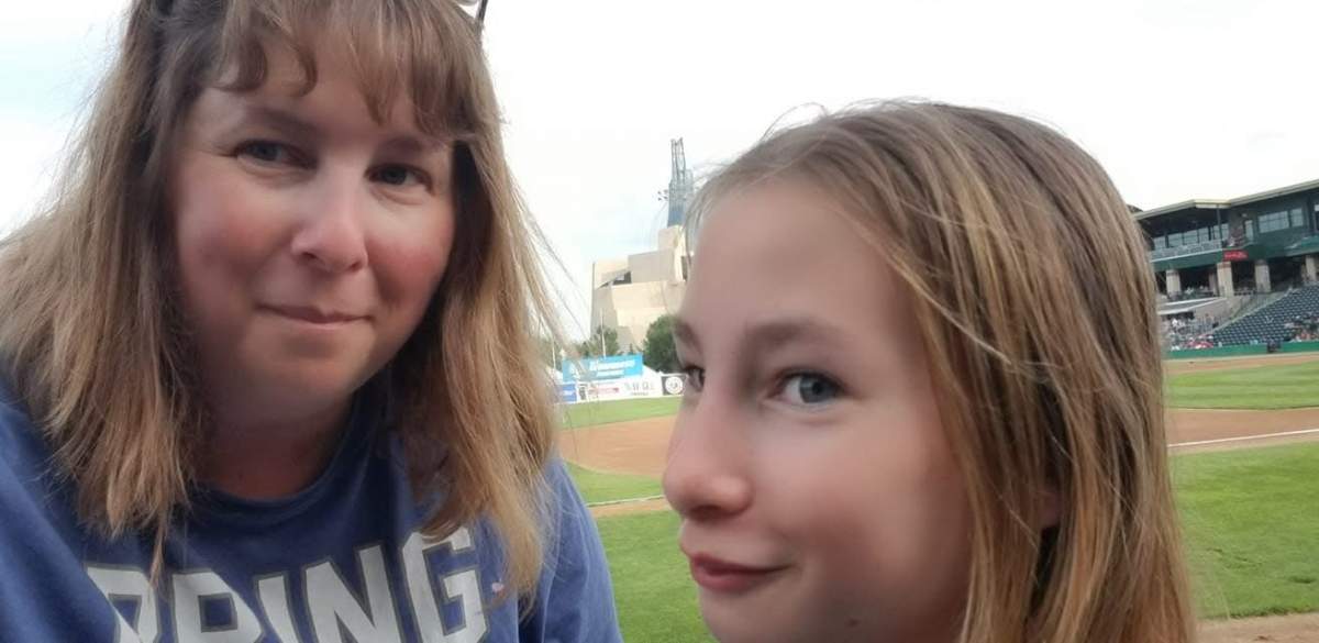 Stacey Ross, left, is pictured with her daughter Morgan in this undated photo.