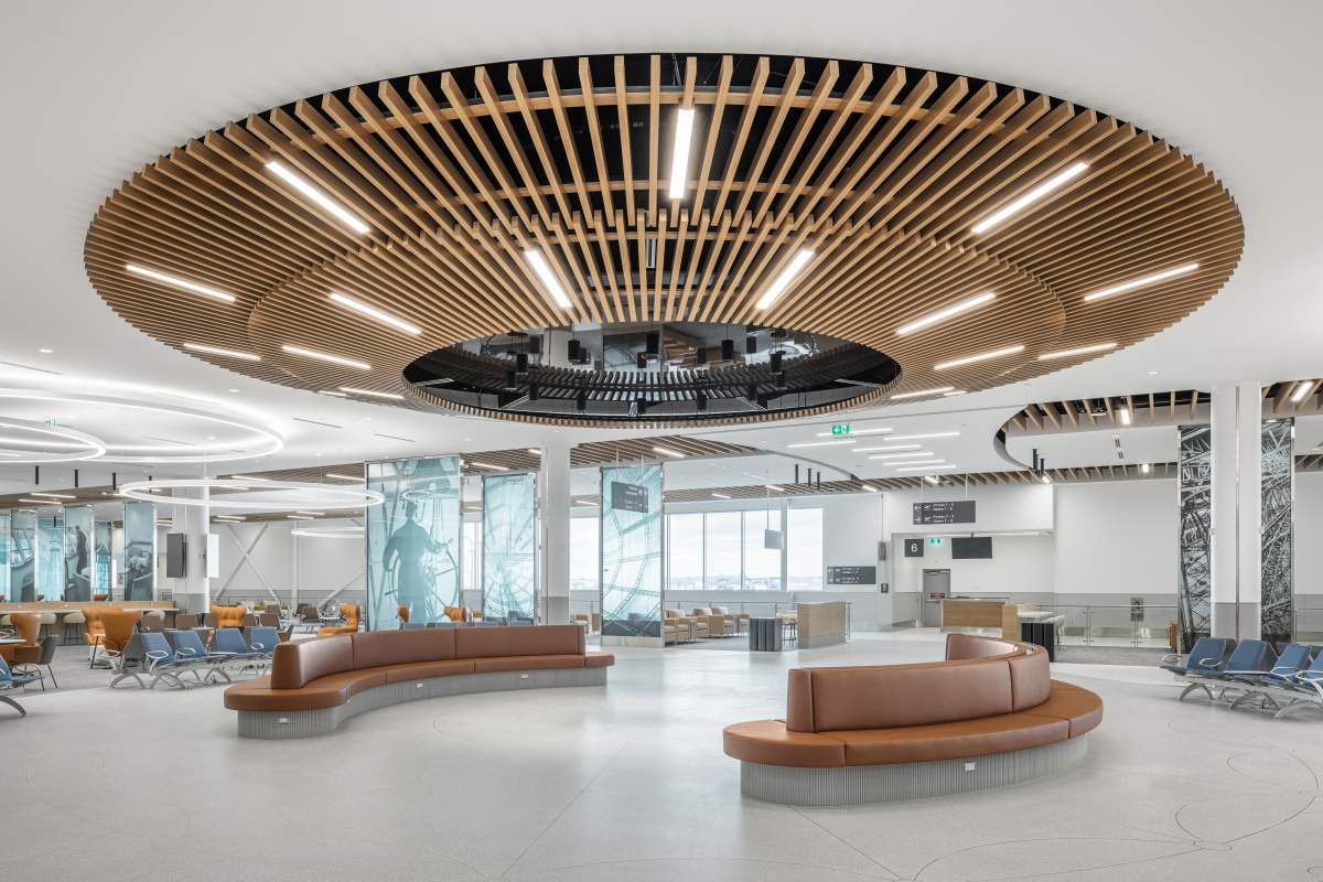 New Montreal Metropolitan Airport Terminal