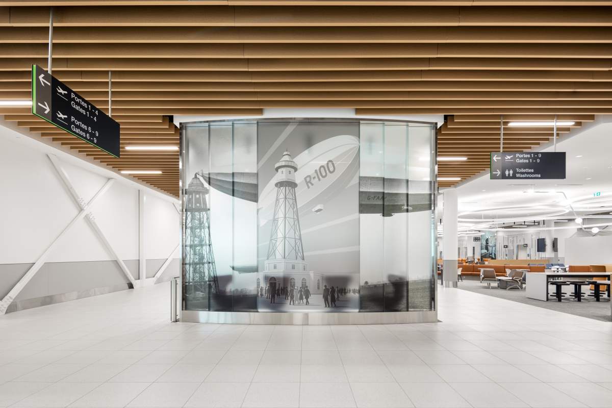 New Montreal Metropolitan Airport Terminal
