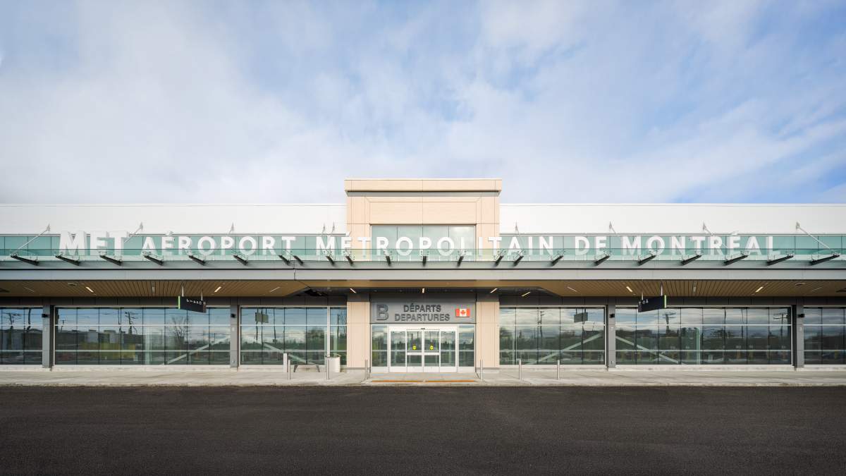 New Montreal Metropolitan Airport Terminal