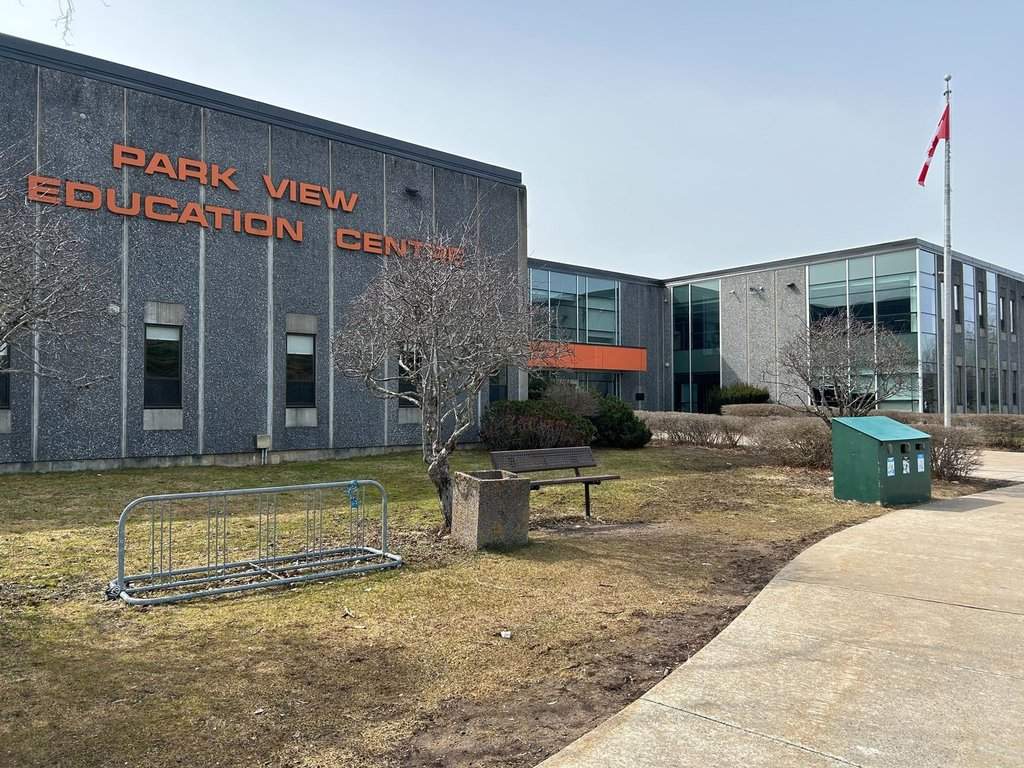 The Park View Education Centre is seen in Bridgewater, N.S., on March 22, 2026. THE CANADIAN PRESS/Devin Stevens.