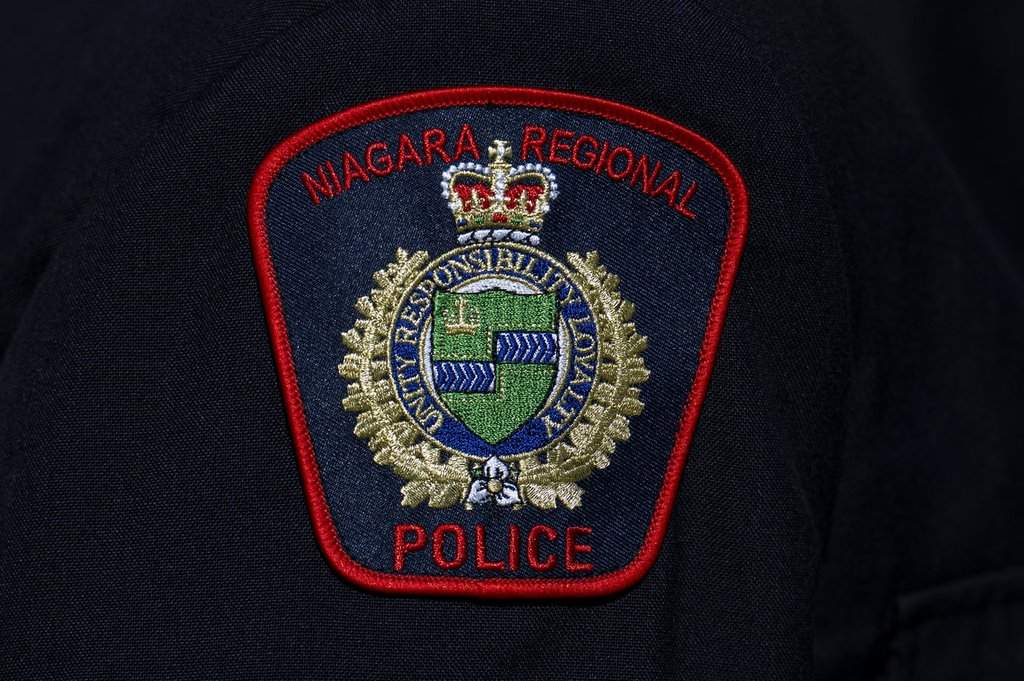 A Niagara Regional Police logo is seen in Ottawa, on Sunday, Sept. 28, 2025. THE CANADIAN PRESS/Spencer Colby.