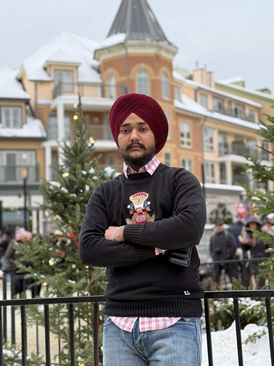 Undated photo of Birinder Singh, 22.
