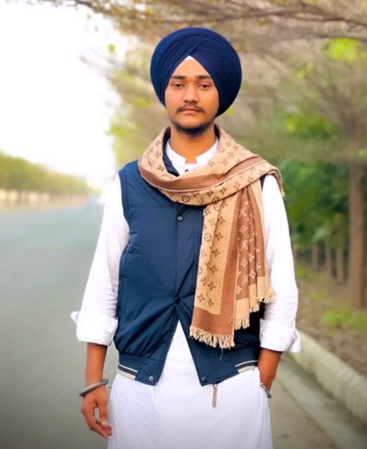 Undated photo of Birinder Singh, 22.