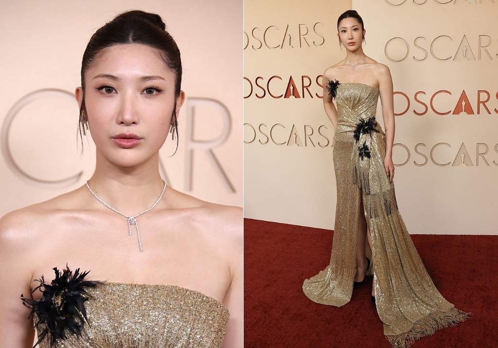 EJAE attends the 98th Oscars at Dolby Theatre on March 15, 2026 in Hollywood, California.