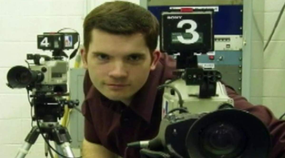 Convicted murderer and amateur filmmaker Mark Twitchell in Edmonton in 2008.