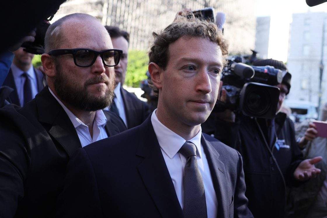 Meta CEO Mark Zuckerberg arrives for a landmark trial over whether social media platforms deliberately addict and harm children, Wednesday, Feb. 18, 2026, in Los Angeles.