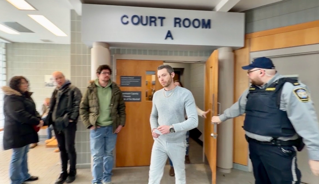 Daniel Martell appeared in Pictou provincial court to face one count each of assault, sexual assault and unlawful confinement.
