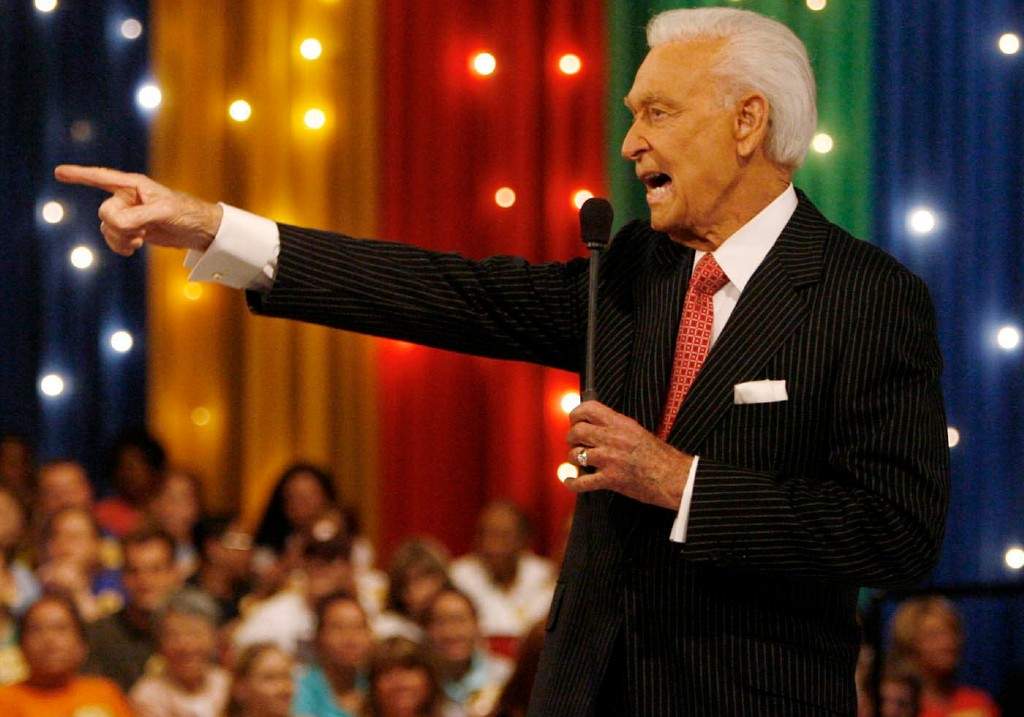Game show host Bob Barker interacts with the audience during a live taping of the first show of the 35th season of 'The Price Is Right' Thursday, Aug. 31, 2006, in Los Angeles.