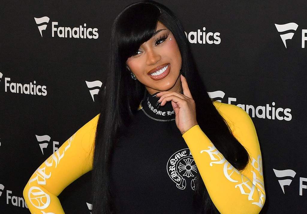 Cardi B attends the 2026 Fanatics Super Bowl Party on February 07, 2026 in San Francisco, California.