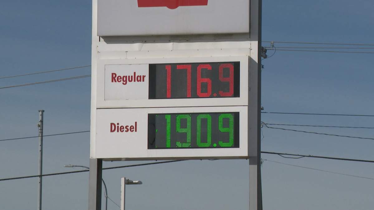 While diesel fuel was selling for around $1.90 per litre in Calgary on Wednesday, in some other parts of Canada recently it has been selling for well over $2 per litre.