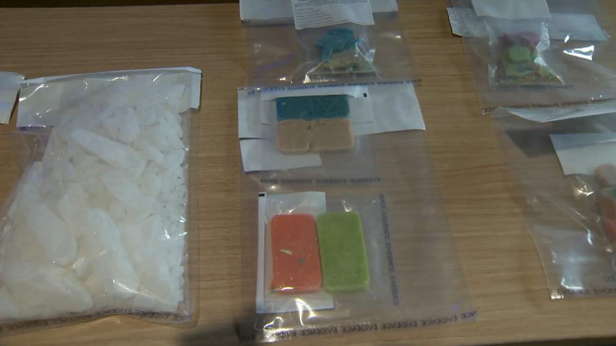 Investigators have charged a 42-year-old Calgary man with a total of six charges of trafficking in illegal drugs.