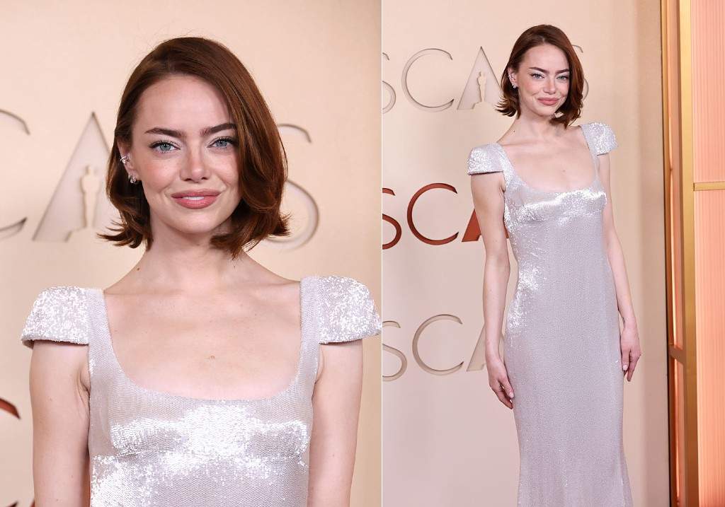 Emma Stone attends the 98th Oscars at Dolby Theatre on March 15, 2026 in Hollywood, California.