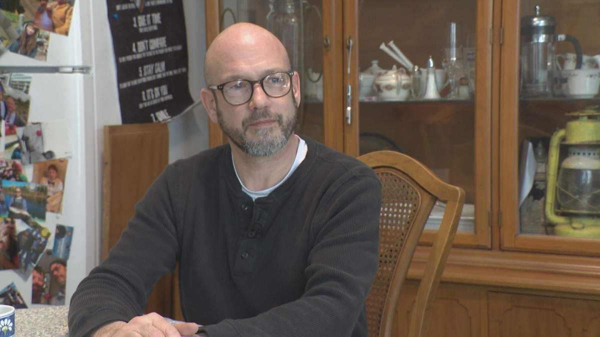 Gio Giardino says his father should have his home care services reinstated without having to turn his own security cameras off in his home.