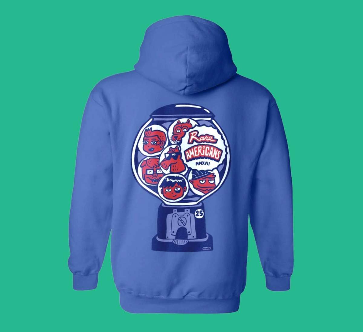 One of the suspects wore a distinct hoodie similar to this one.