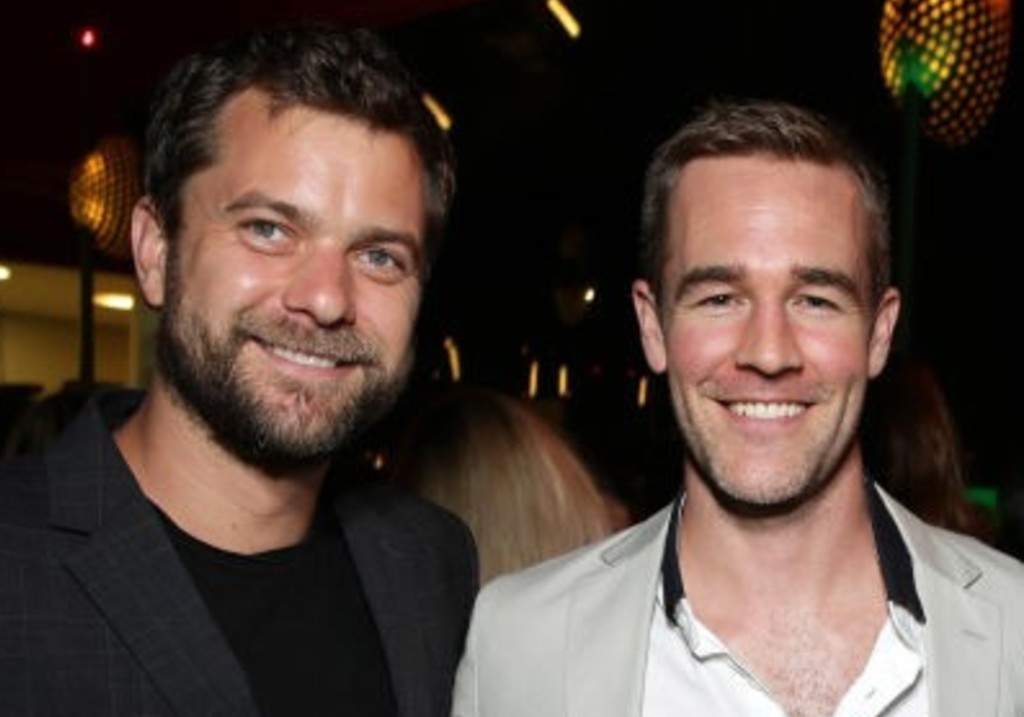 Joshua Jackson and James Van Der Beek at Showtime's Annual Summer Soiree at 2015 TCA held at the Pacific Design Center on Monday, August 10, 2015, in Los Angeles.