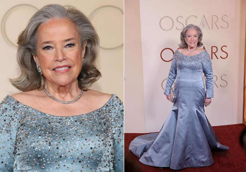 Kathy Bates attends the 98th Annual Academy Awards at the Dolby Theatre in Hollywood, California on March 15, 2026.