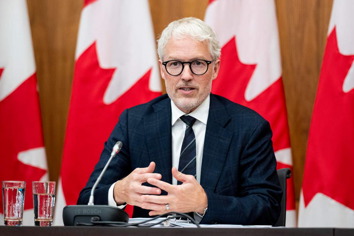 Privacy Commissioner of Canada Philippe Dufresne speaks