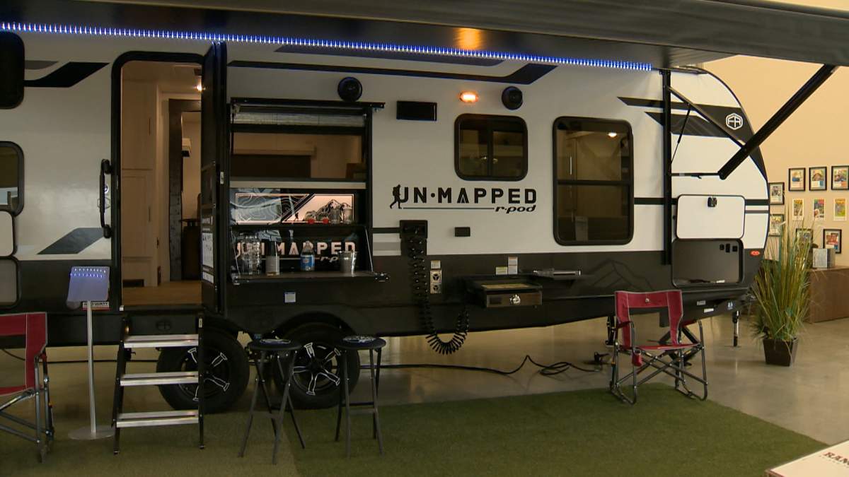 Cody Nielson, vice president of Rangeland RV, says there has also been a recent increase in the number of customers interested in purchasing an RV, rather than spending thousands of dollars on flight for a week-long holiday.